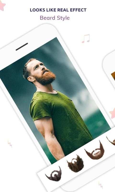 Make My Beard : Beard, Hair, Muscles Style Editor स्क्रीनशॉट 1