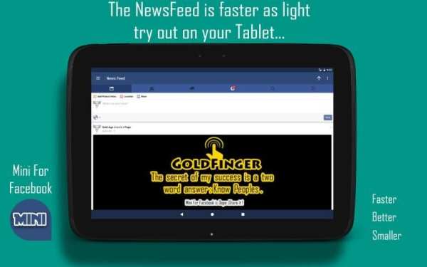 Mini for Facebook & more screenshot 9