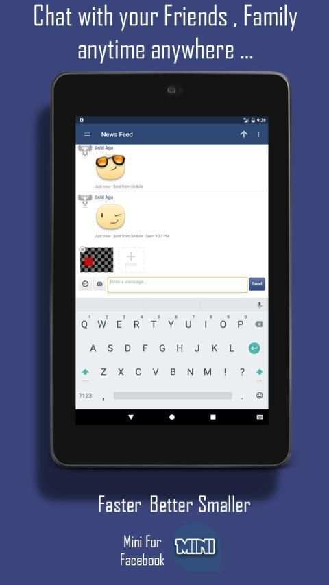 Mini for Facebook & more screenshot 21