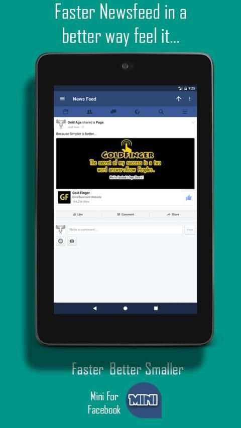 Mini for Facebook & more screenshot 40