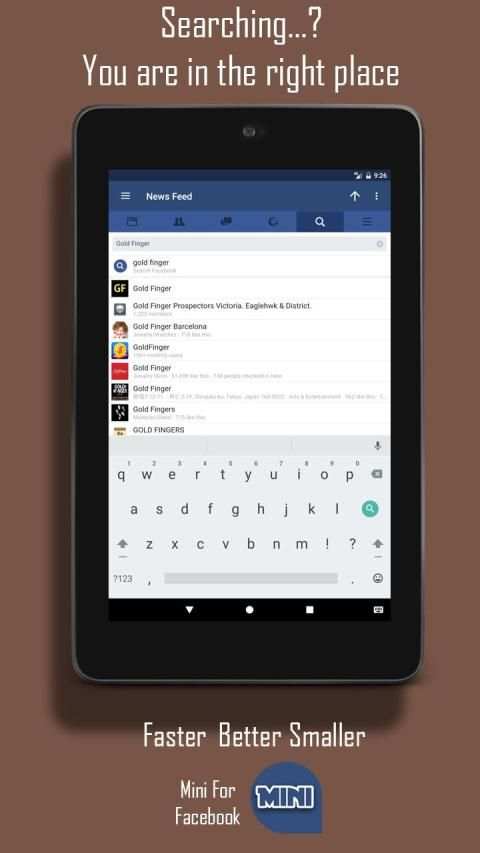 Mini for Facebook & more screenshot 43