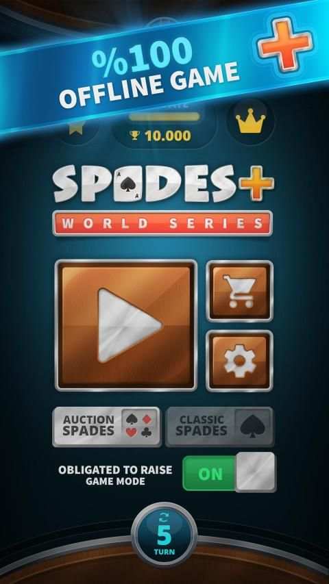 Spades Card Game स्क्रीनशॉट 5
