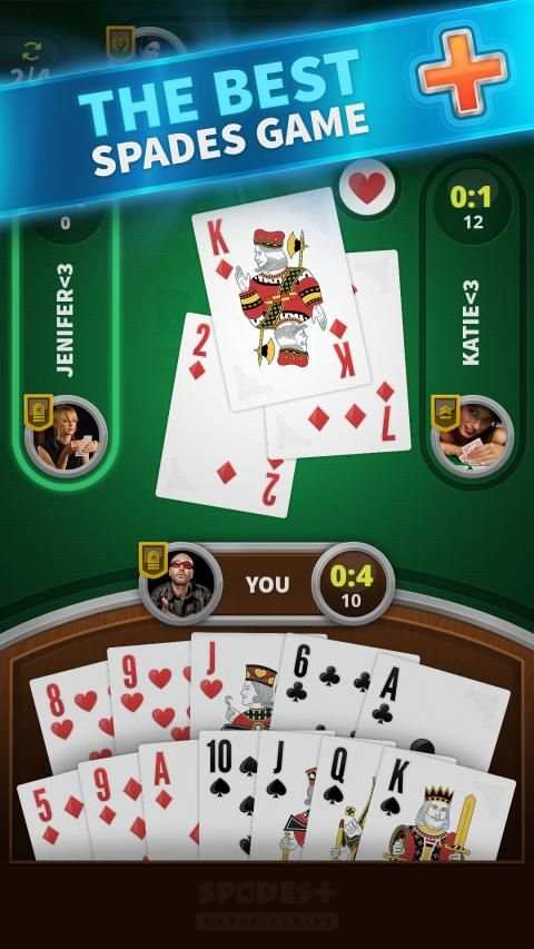 Spades Card Game स्क्रीनशॉट 1