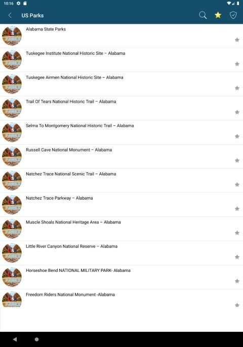 USA Parks, Monuments & Historical Sites screenshot 7