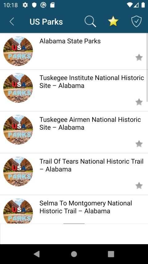 USA Parks, Monuments & Historical Sites screenshot 6