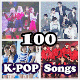 100 KPOP korean songs offline icon