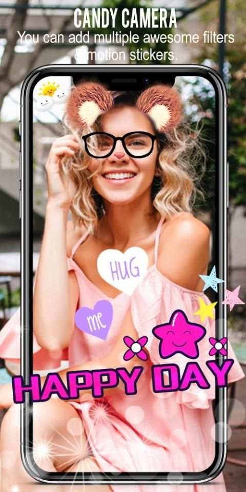 Candy Camera Photo Editor screenshot 2