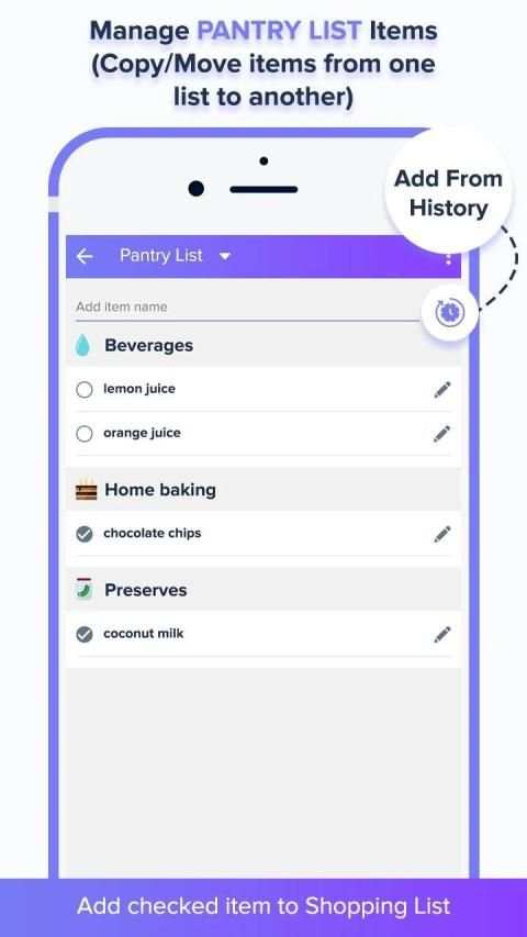 Meal Planner – Shopping List screenshot 2