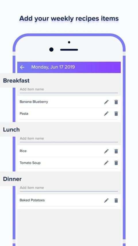 Meal Planner – Shopping List screenshot 6