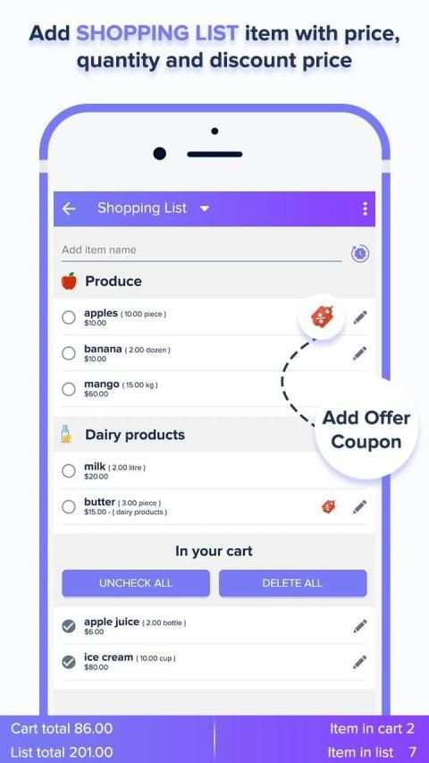 Meal Planner – Shopping List screenshot 3