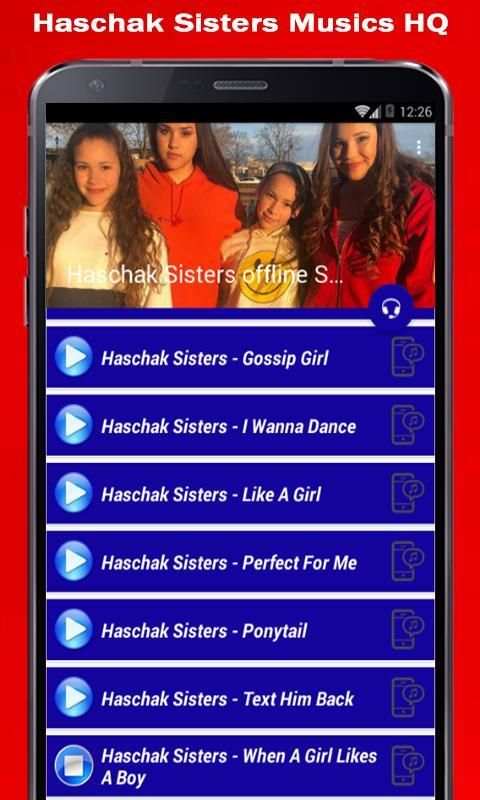 Haschak Sisters offline Songs** screenshot 2
