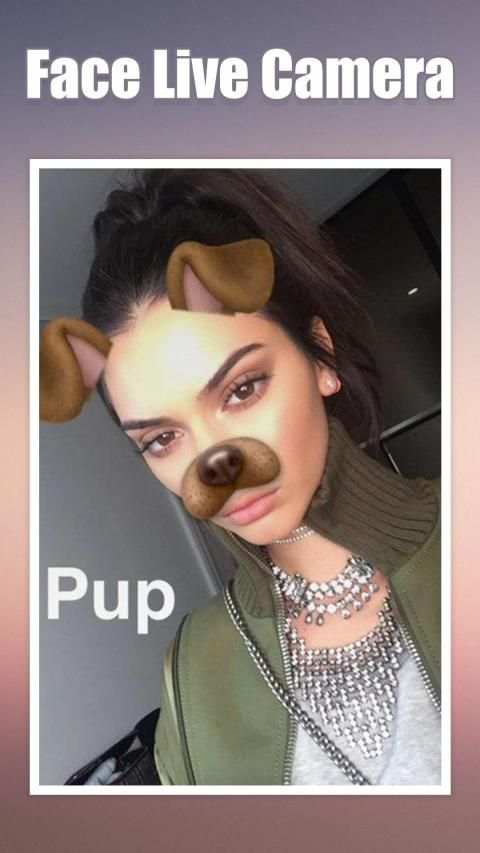 Face live camera funny motion sticker screenshot 2