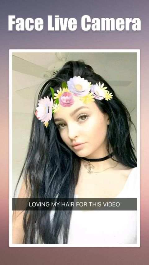 Face live camera funny motion sticker screenshot 11