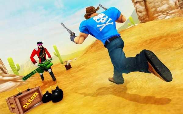 West Cow Boy Gunfighter Shoooting Strike screenshot 1