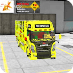 Mod Truck Terpal Kotak Baru Bussid icon