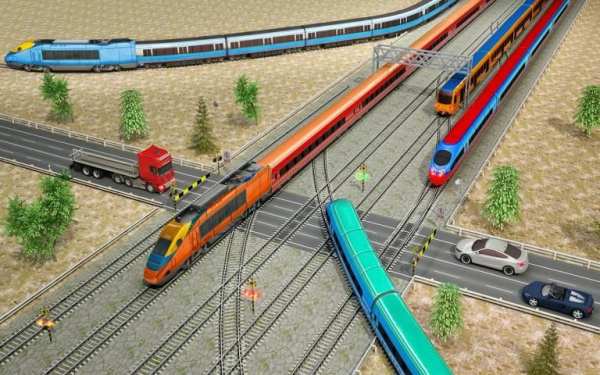Indian Train City Pro Driving 2 - Train Game स्क्रीनशॉट 15