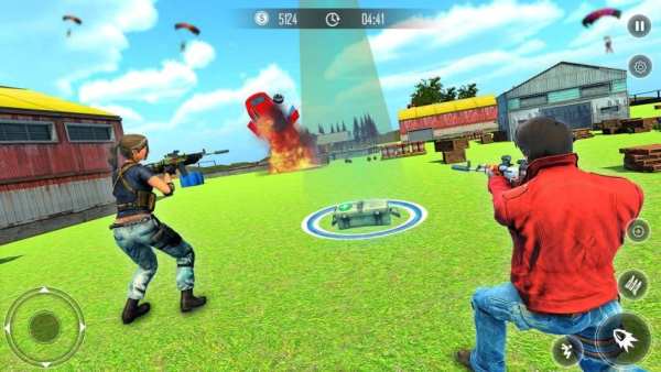 Free Firing Squad Battleground Shooting Game screenshot 9