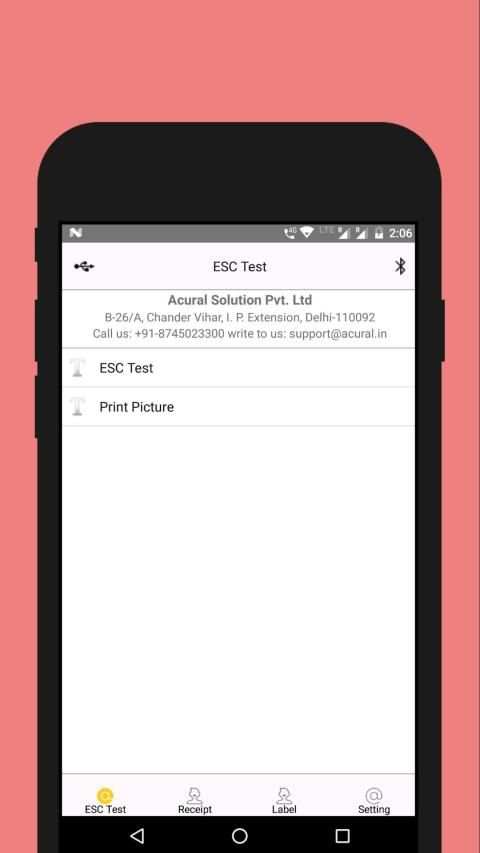 AcuPrint - BlueTooth Thermal Printer App स्क्रीनशॉट 4