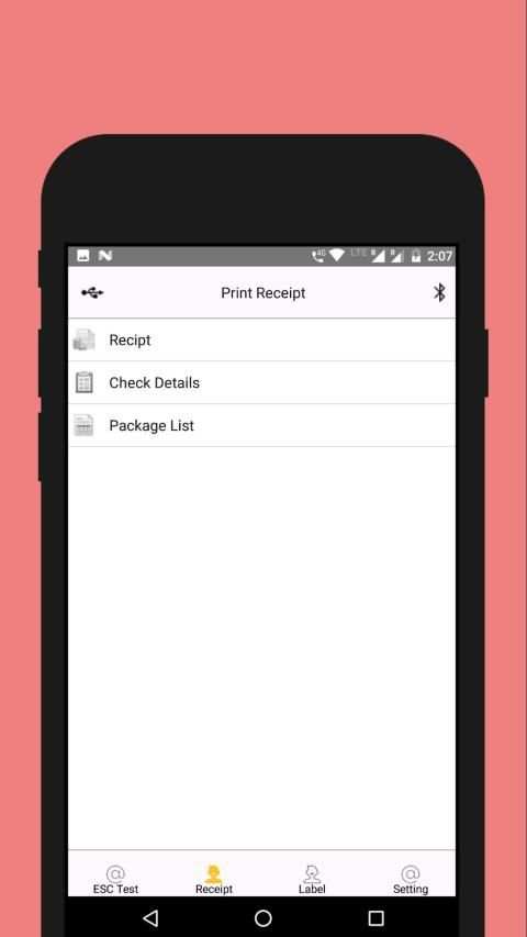 AcuPrint - BlueTooth Thermal Printer App स्क्रीनशॉट 2