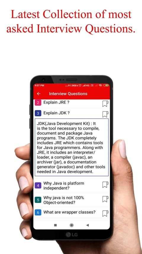 Java Tutorials स्क्रीनशॉट 5