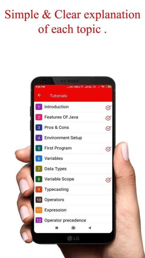 Java Tutorials स्क्रीनशॉट 3