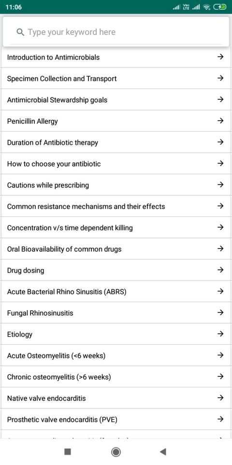 AIIMS Antibiotic Policy स्क्रीनशॉट 2