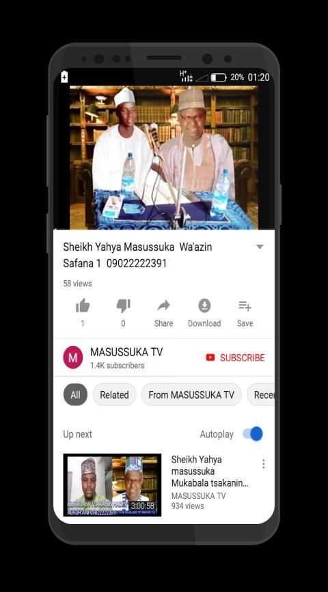 Sheikh Yahya Masussuka screenshot 4