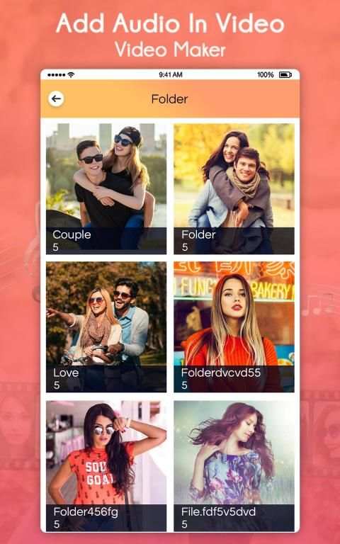 Add Audio In Video - Video Maker स्क्रीनशॉट 5