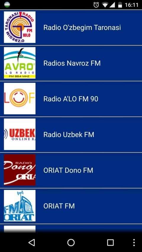 Radio Uzbekistan स्क्रीनशॉट 4