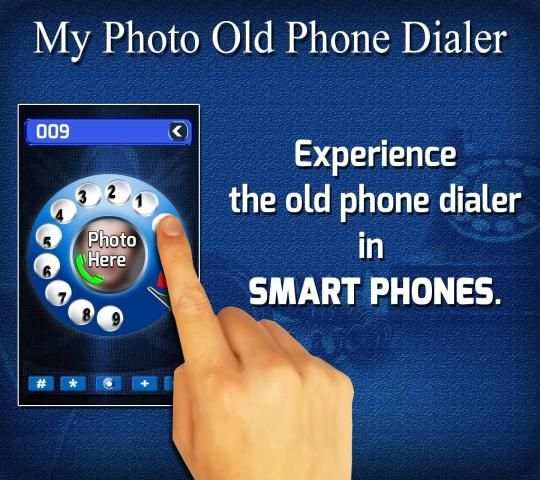 My Photo Old Phone Dialer screenshot 2