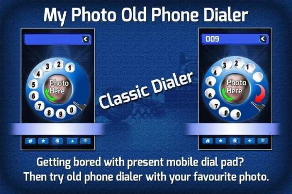 My Photo Old Phone Dialer screenshot 4