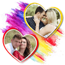 Love Photo Frame-valentine day आइकन