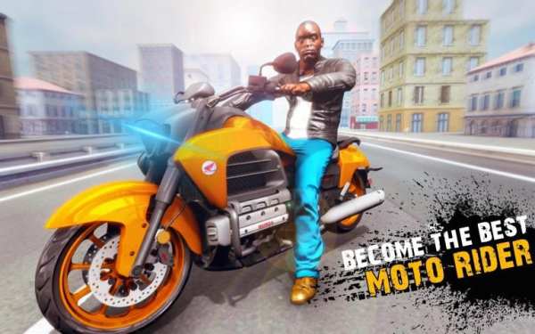 Moto Racing 2019: City Bike Driving Games screenshot 4