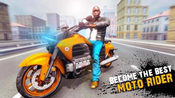 Moto Racing 2019: City Bike Driving Games screenshot 8