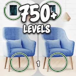 Find the differences 750 + levels