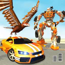 Flying Eagle Robot Car Multi Transforming Games