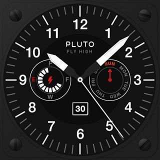 Fly High watchface by Pluto स्क्रीनशॉट 1