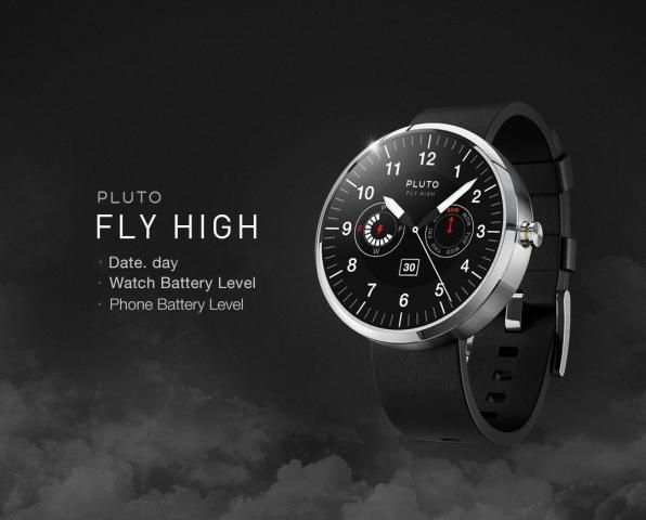 Fly High watchface by Pluto स्क्रीनशॉट 5