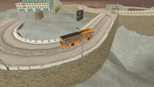 Heavy Mountain Bus Driving Simulator screenshot 4