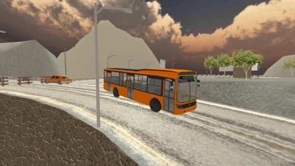 Heavy Mountain Bus Driving Simulator screenshot 2