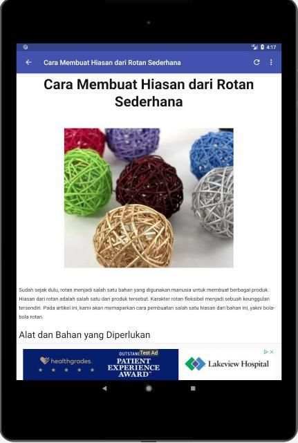 Kerajinan Tangan Rotan скриншот 5