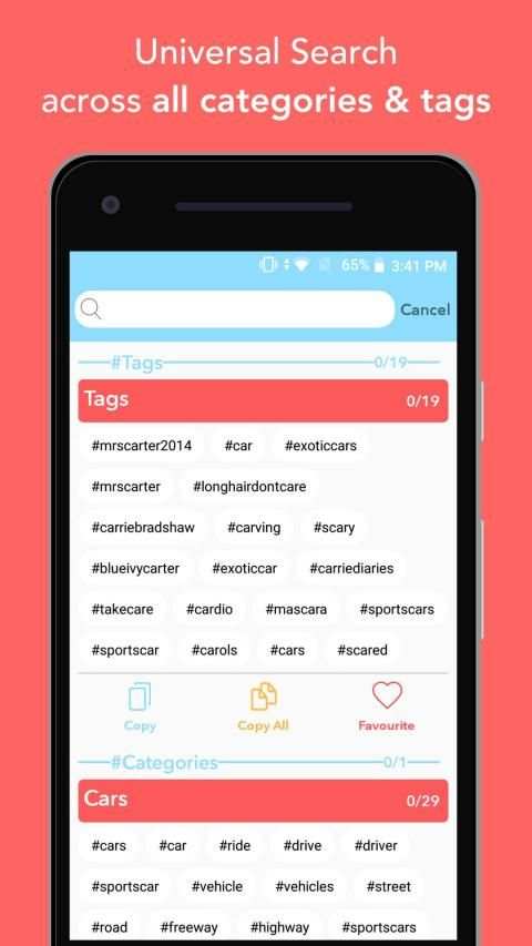 Hashtags - for likes for Instagram screenshot 6