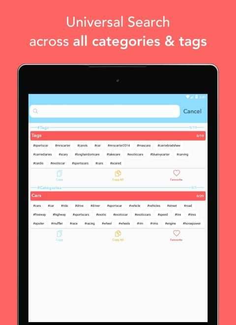 Hashtags - for likes for Instagram screenshot 2