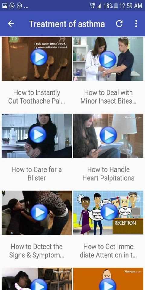 Asthma Treatment screenshot 1