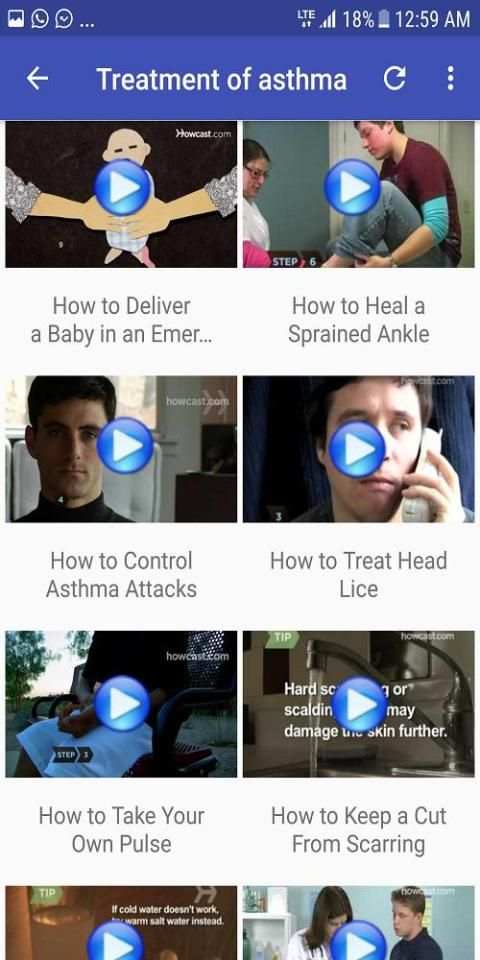 Asthma Treatment screenshot 2