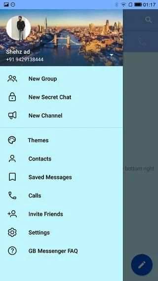 GB Messenger TeleG screenshot 2