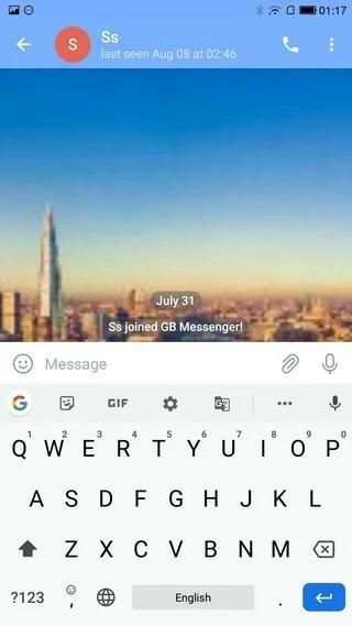 GB Messenger TeleG screenshot 3