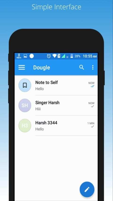 Dougle Messenger screenshot 7