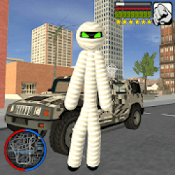ikon Mummy Stickman Rope Hero Gangstar crime Simulator