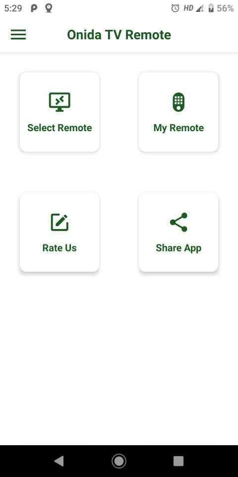 Remote for Onida TV स्क्रीनशॉट 2